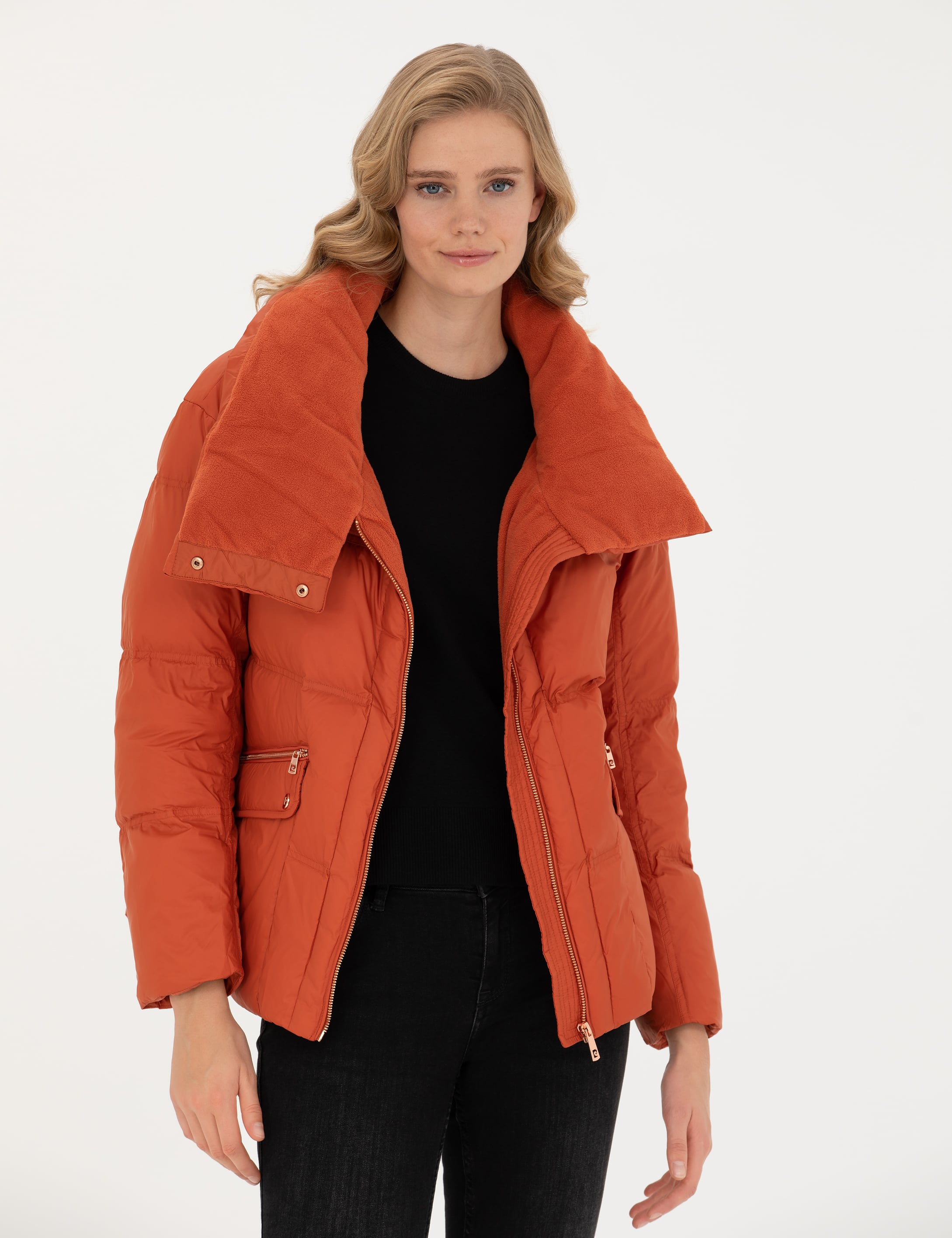Pierre Cardin Kiremit Comfort Fit Mont görsel 3