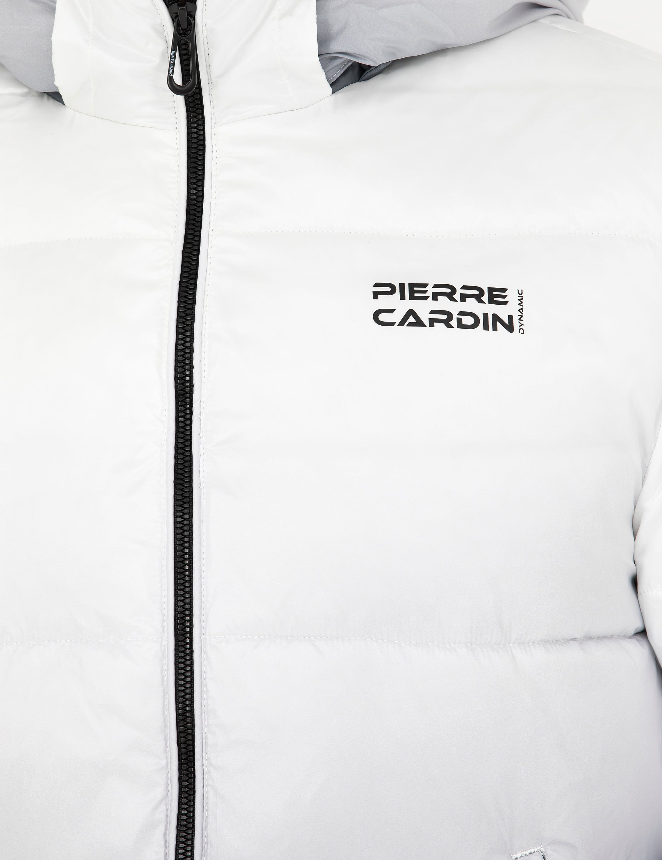 Pierre Cardin Gri Kapüşonlu Spor Mont görsel 7