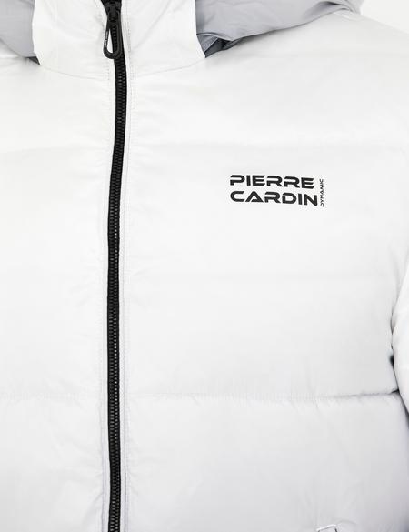 Gri Kapüşonlu Spor Mont - 50272840032