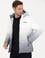 Gri Kapüşonlu Spor Mont