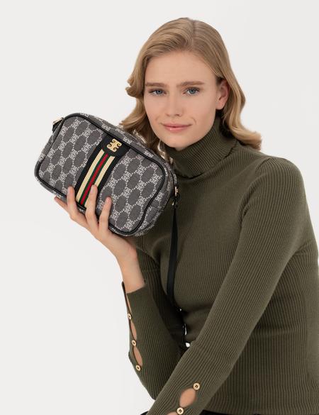 Gri Çapraz Çanta - 50297797004