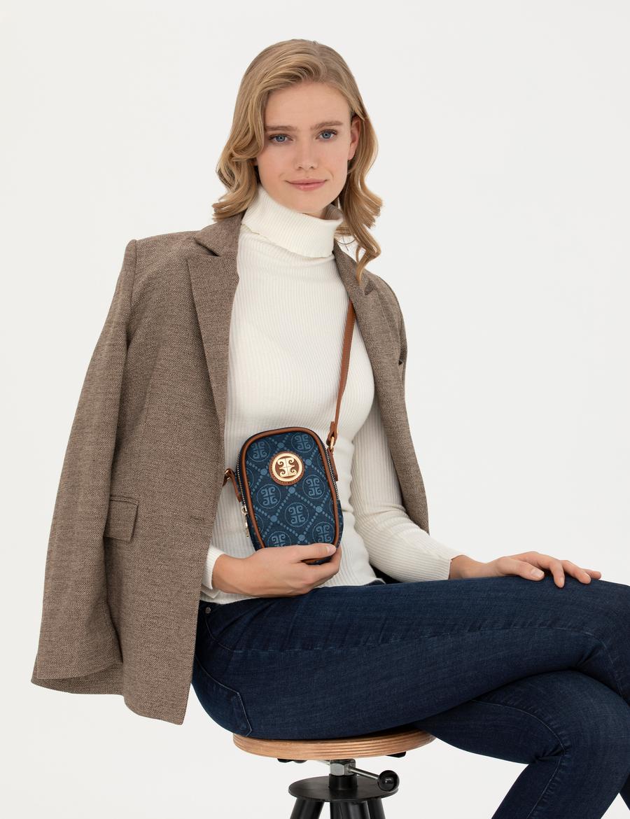 Lacivert Çapraz Çanta