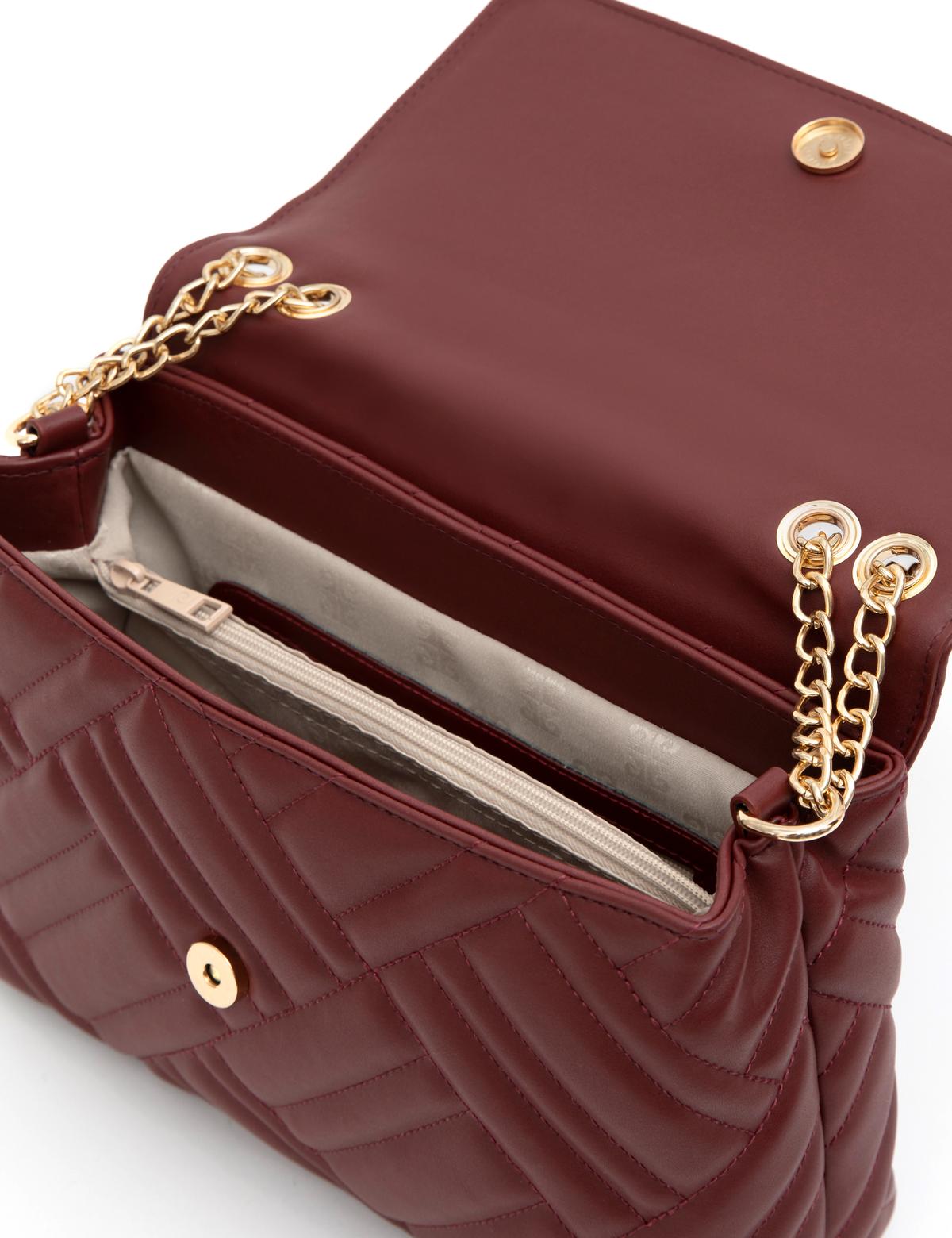 Bordo Omuz Çantası - 50291668001