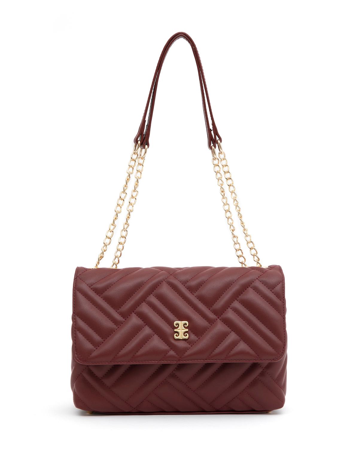 Bordo Omuz Çantası - 50291668001