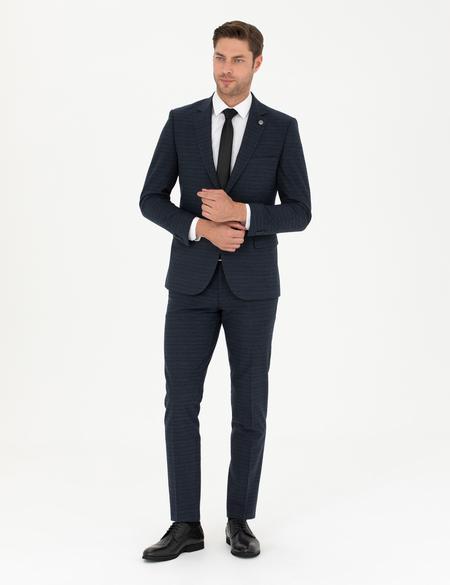 Lacivert Ex. Slim Fit Takım Elbise - 50278529044