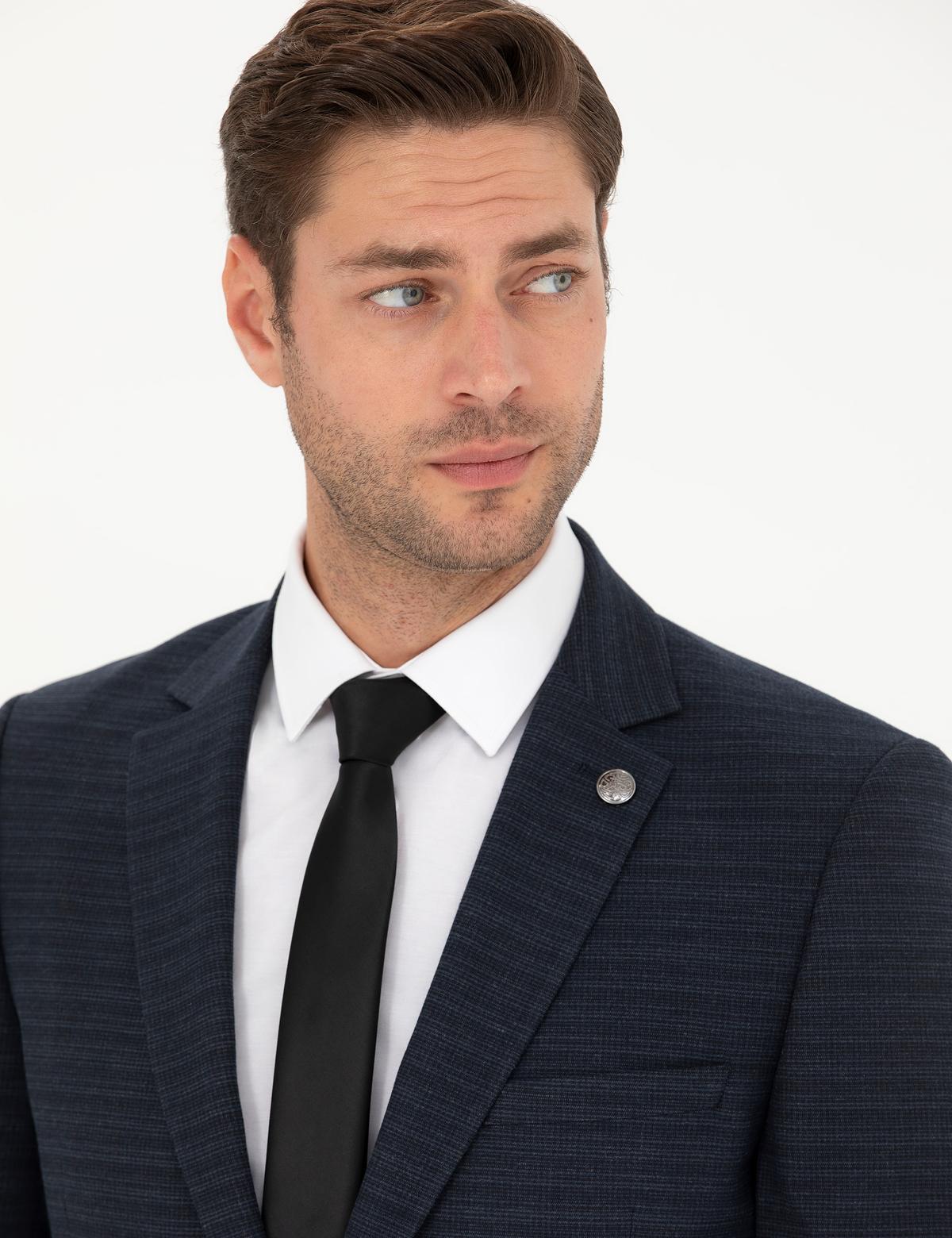 Lacivert Ex. Slim Fit Takım Elbise - 50278529044