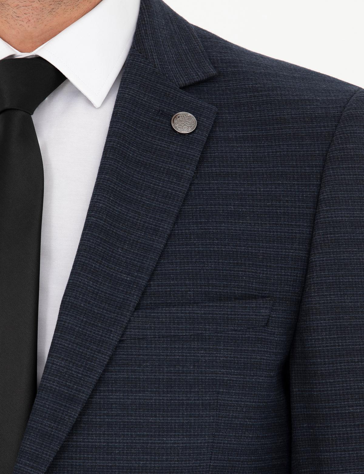 Lacivert Ex. Slim Fit Takım Elbise - 50278529044