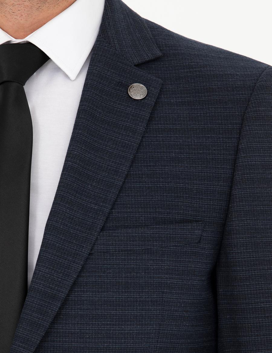 Lacivert Ex. Slim Fit Takım Elbise