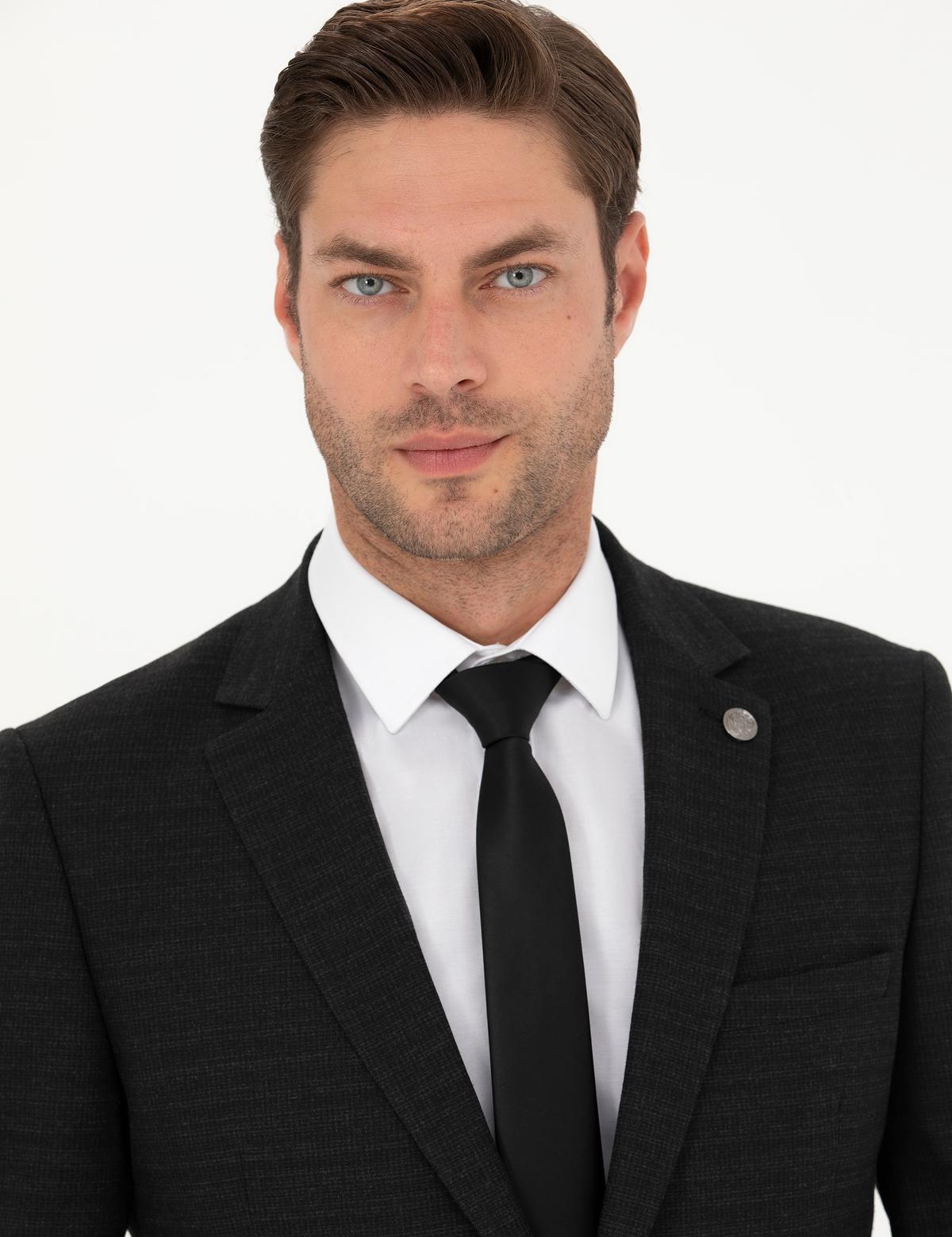 Antrasit Ex. Slim Fit Takım Elbise - 50278529080