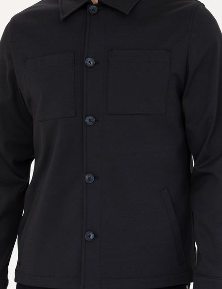 Lacivert Regular Fit Gömlek Ceket - 50287473038