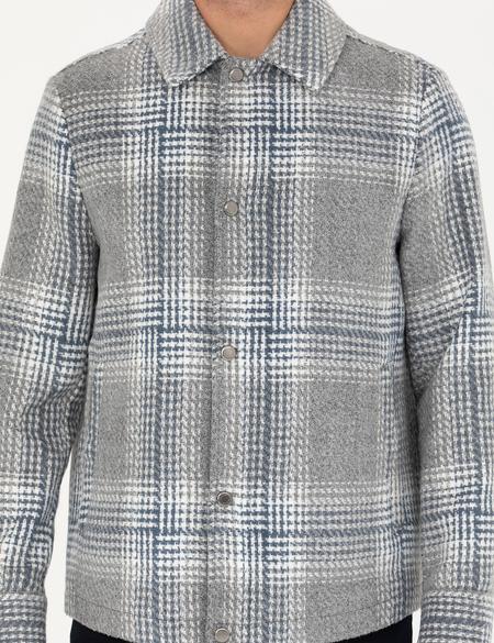 Lacivert Kaşe Mont - 50283843032