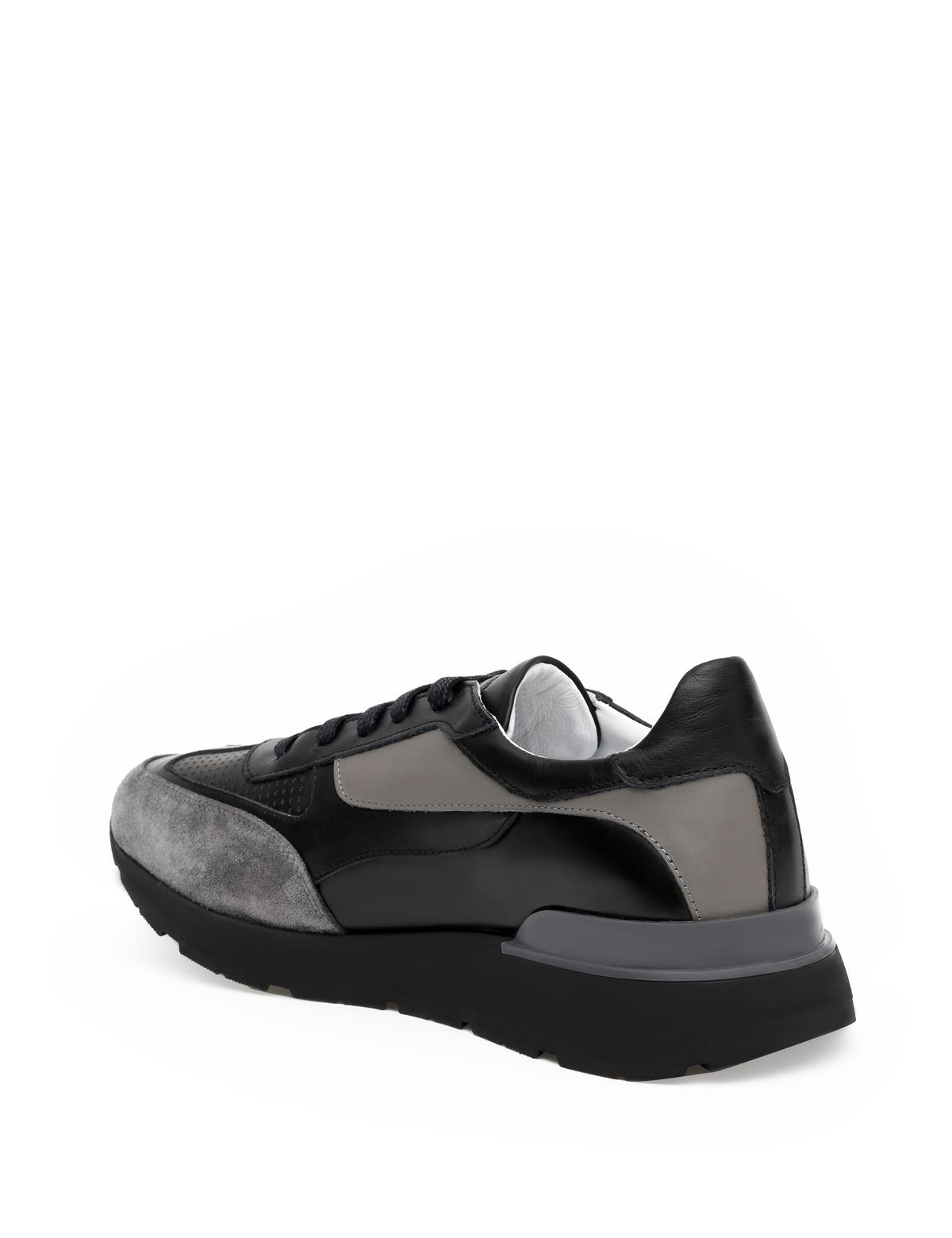 Siyah %100 Deri Casual Ayakkabı - 50278179003