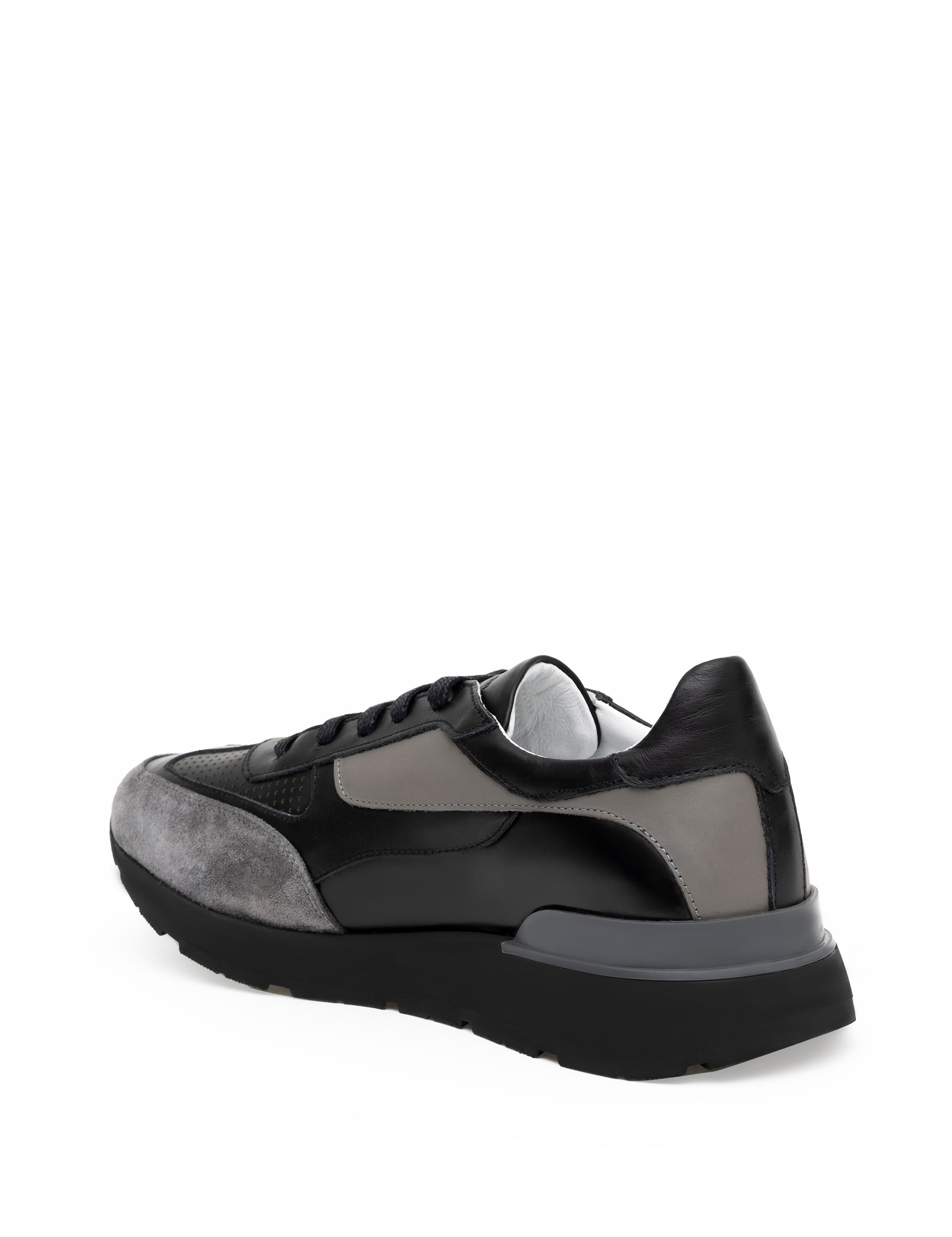 Siyah %100 Deri Casual Ayakkabı