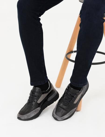 Siyah %100 Deri Casual Ayakkabı - 50278179003