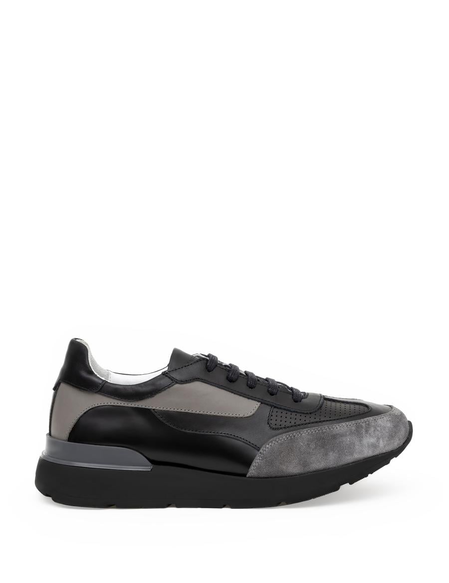 Siyah %100 Deri Casual Ayakkabı