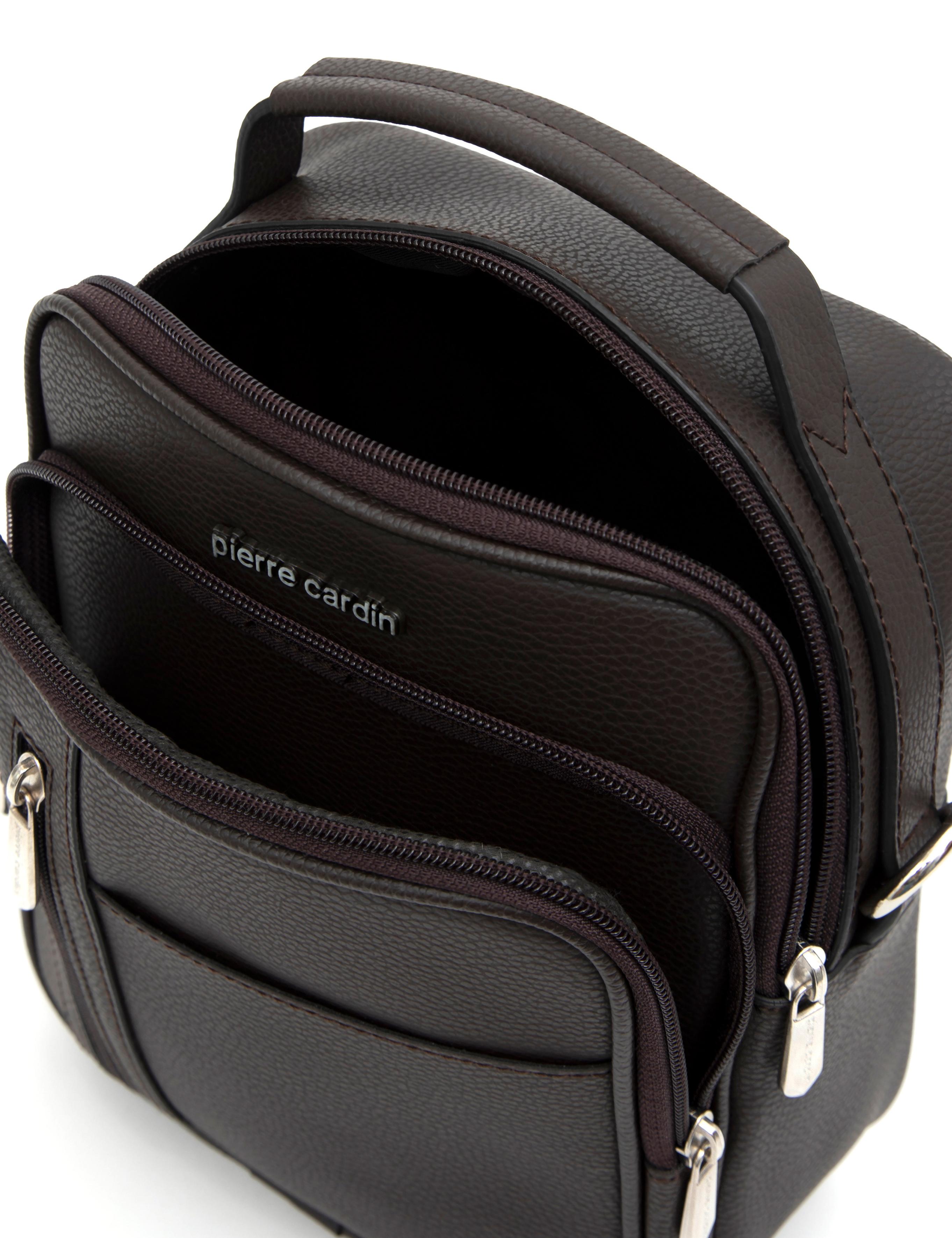 Erkek Kahverengi Askılı El Çantası