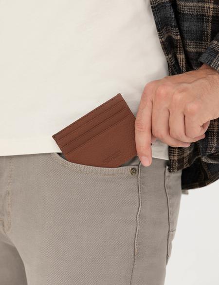 Erkek Taba %100 Deri Cüzdan - 50289269003