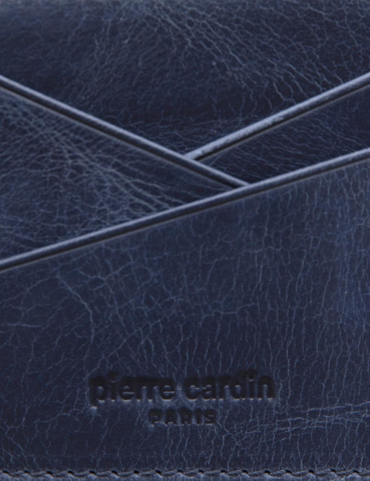 Erkek Lacivert Deri Kartlık - 50289401002