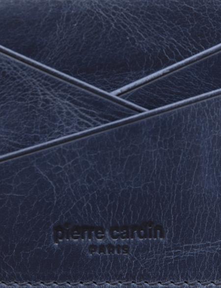 Erkek Lacivert Deri Kartlık - 50289401002