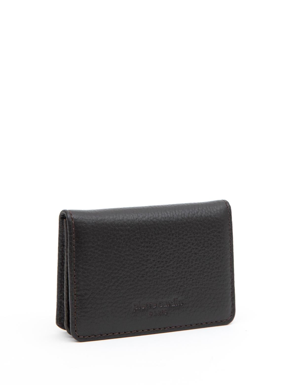 Erkek Kahverengi Deri Kartlık - 50289402001