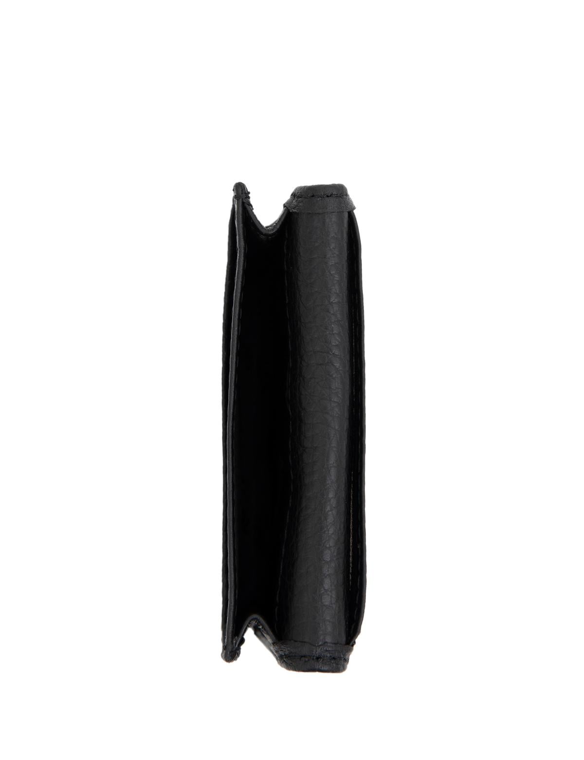 Erkek Siyah Deri Kartlık - 50289402003