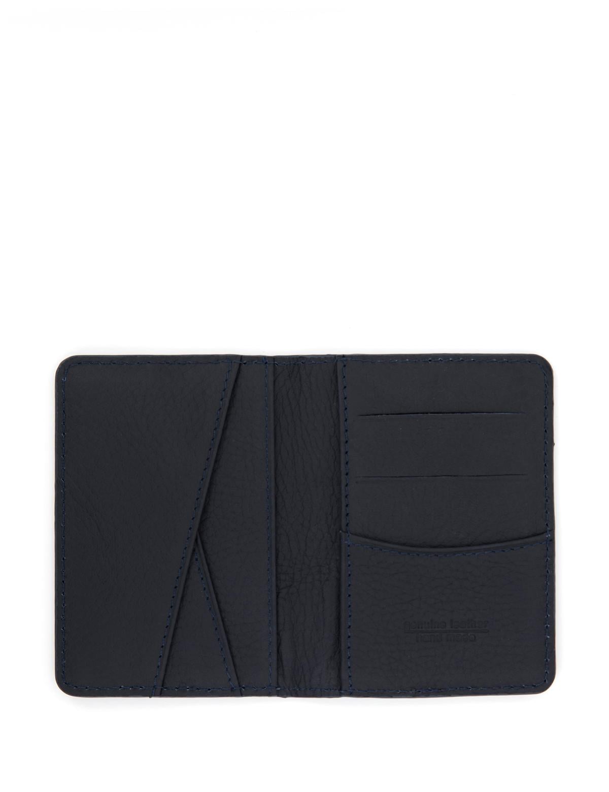 Erkek Lacivert Deri Kartlık - 50289403002