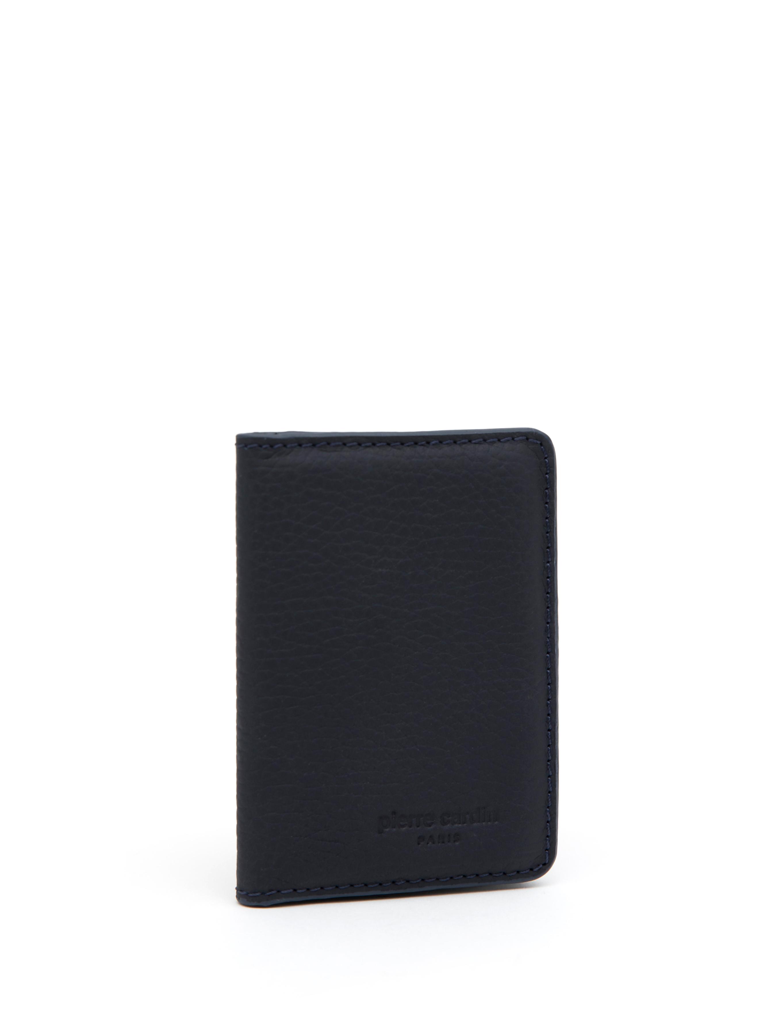 Erkek Lacivert Deri Kartlık