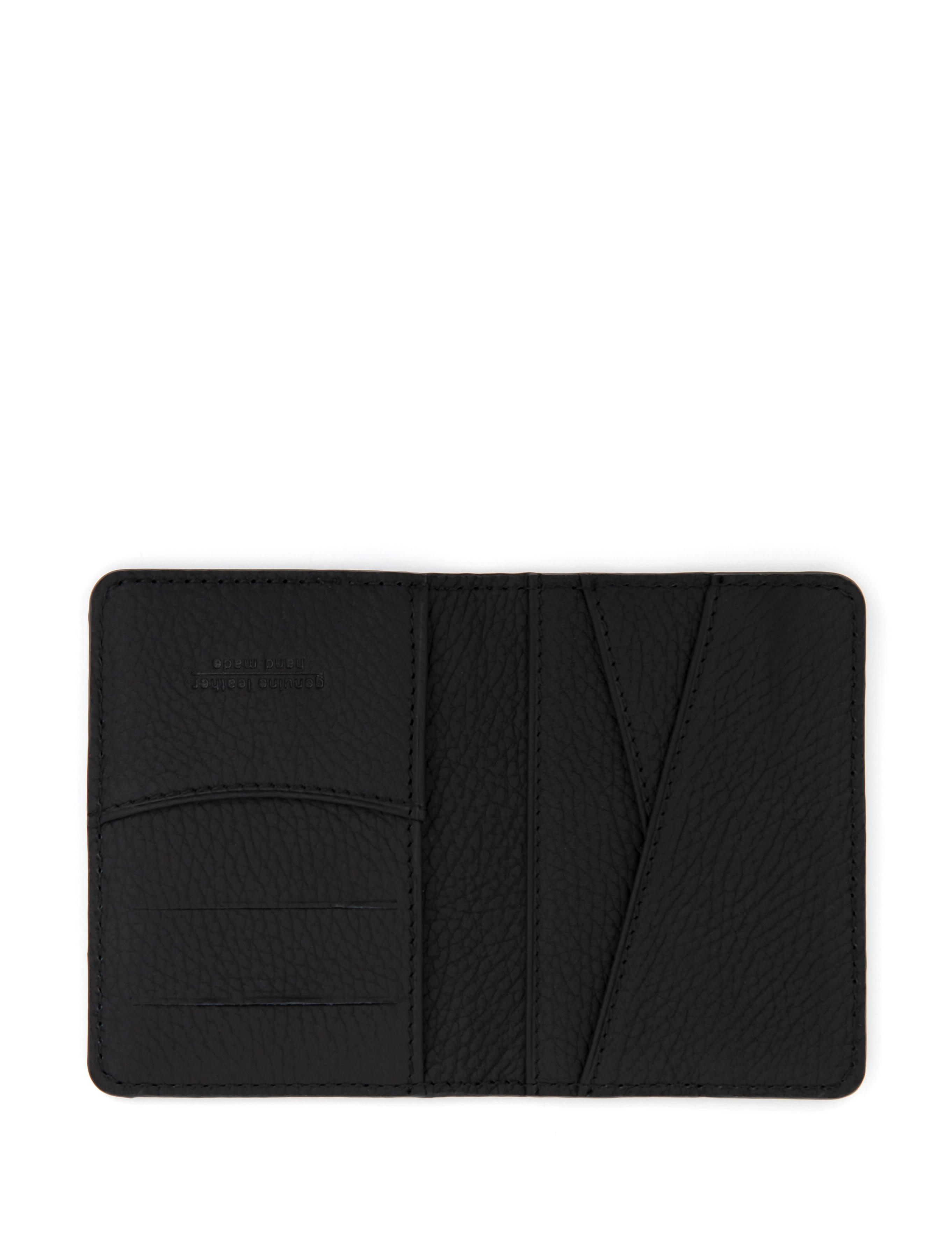 Erkek Siyah Deri Kartlık