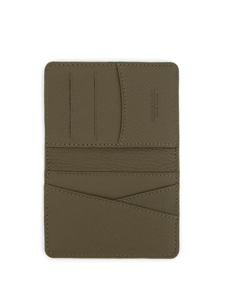 Erkek Yeşil Deri Kartlık - 50289403004