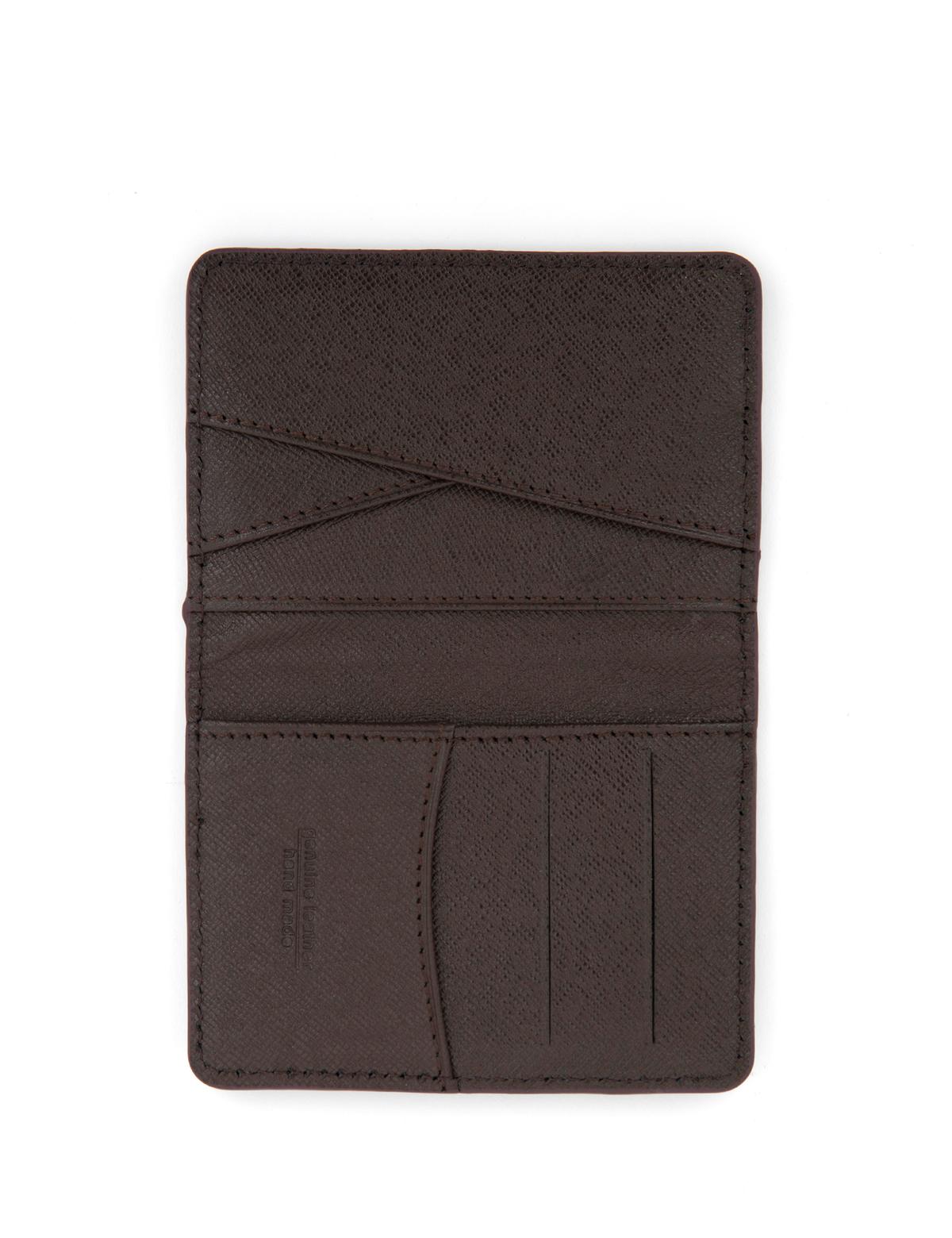 Erkek Kahverengi Deri Kartlık - 50289404001