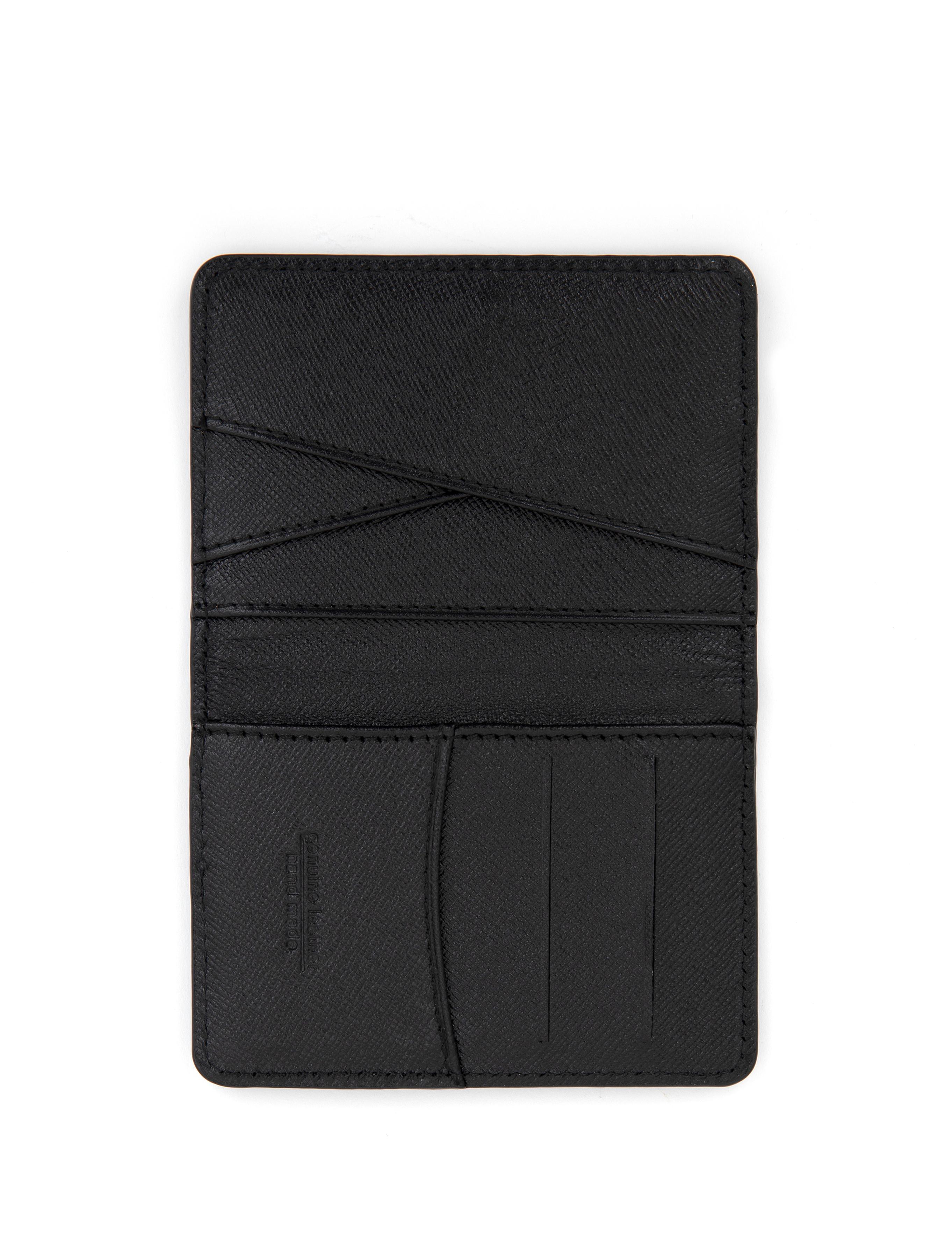 Erkek Siyah Deri Kartlık