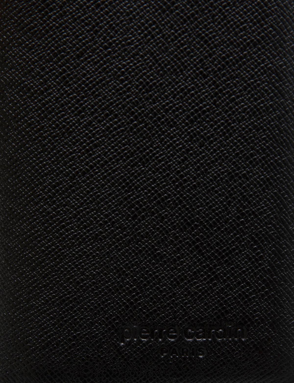 Erkek Siyah Deri Kartlık - 50289404003