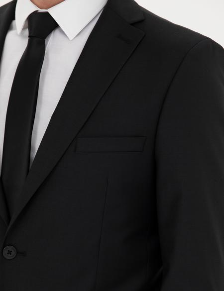 Siyah Slim Fit Takım Elbise - 50289262026