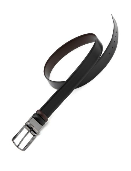 Siyah Çift Taraflı Kemer - 50279598003