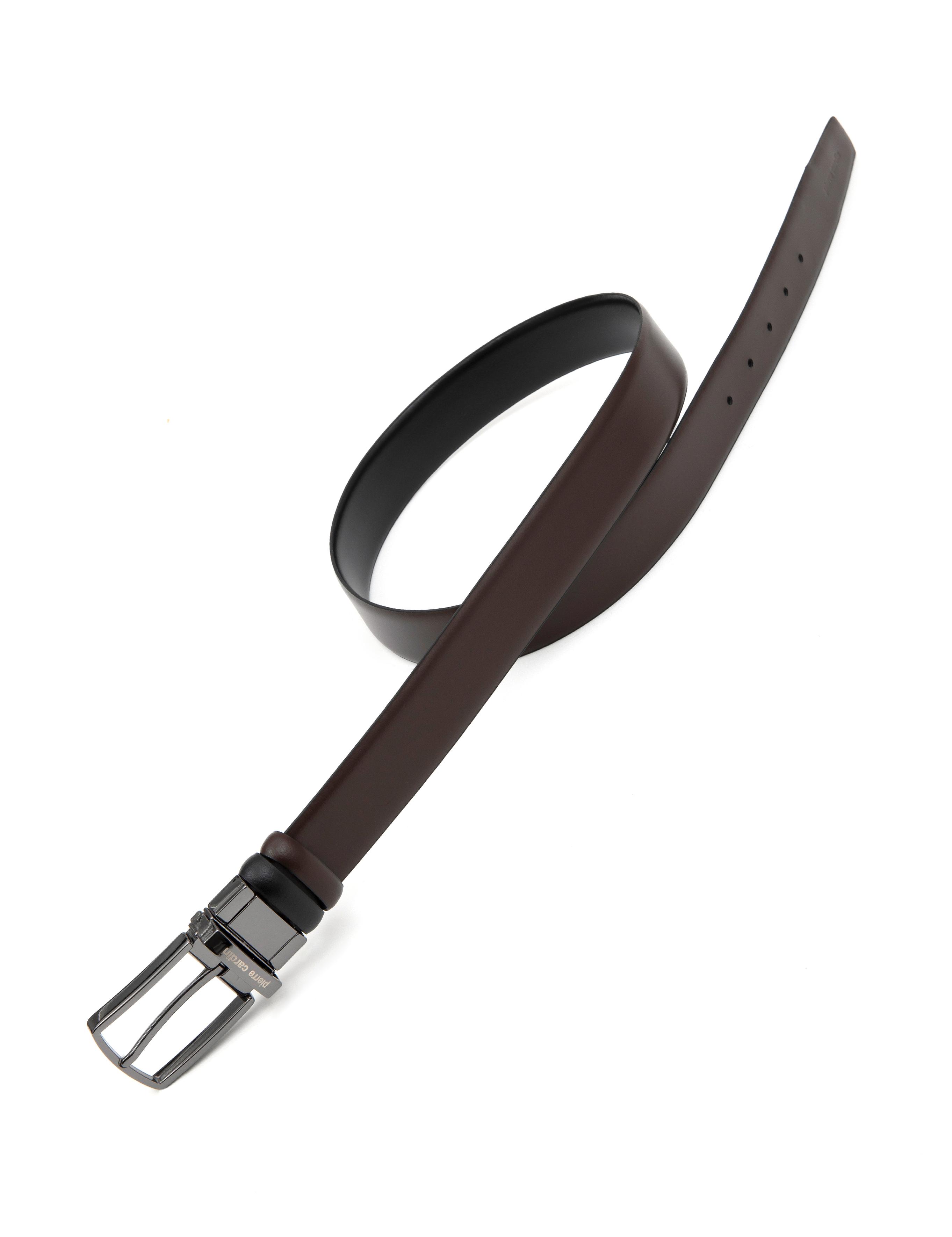 Siyah Çift Taraflı Kemer