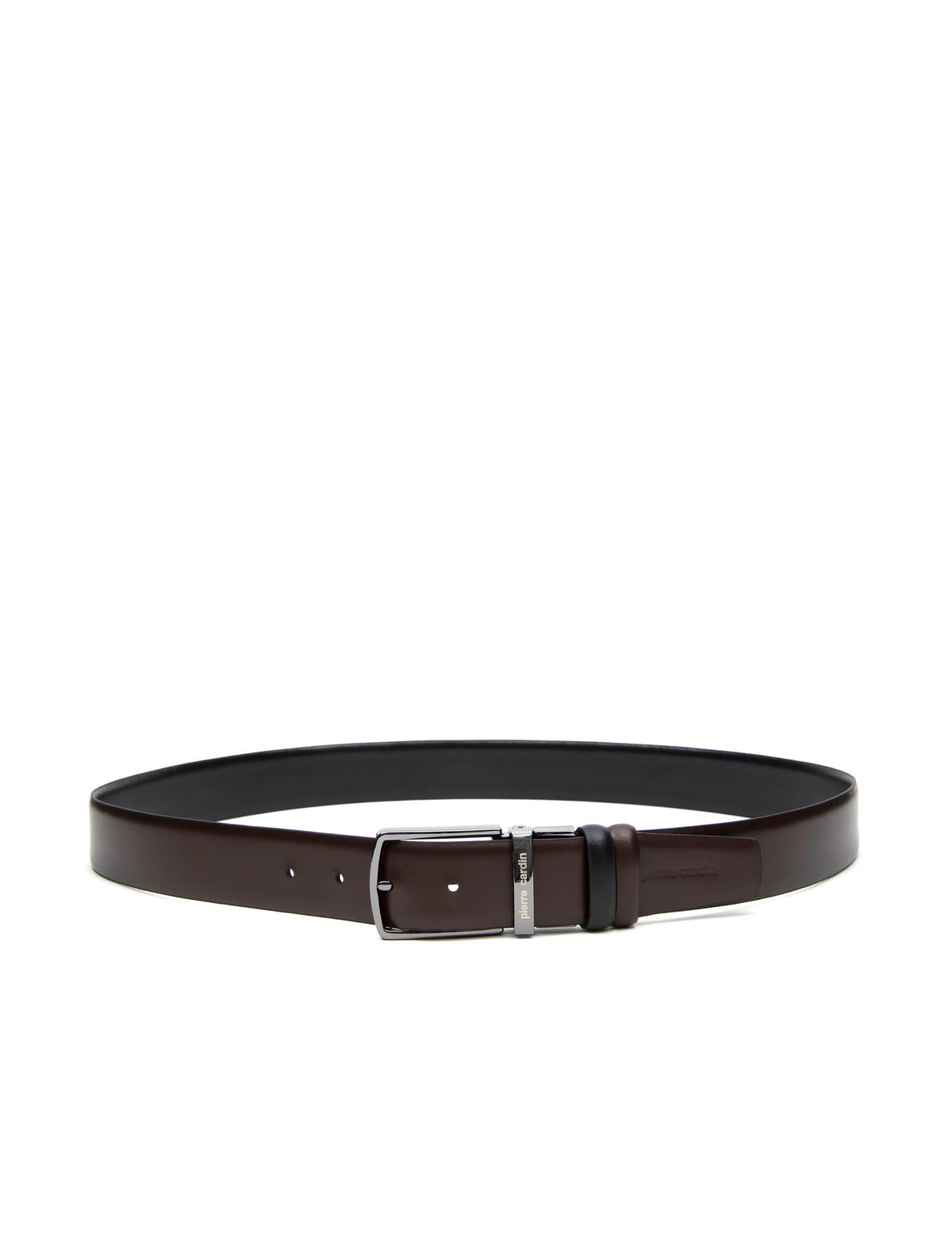 Siyah Çift Taraflı Kemer - 50279598003