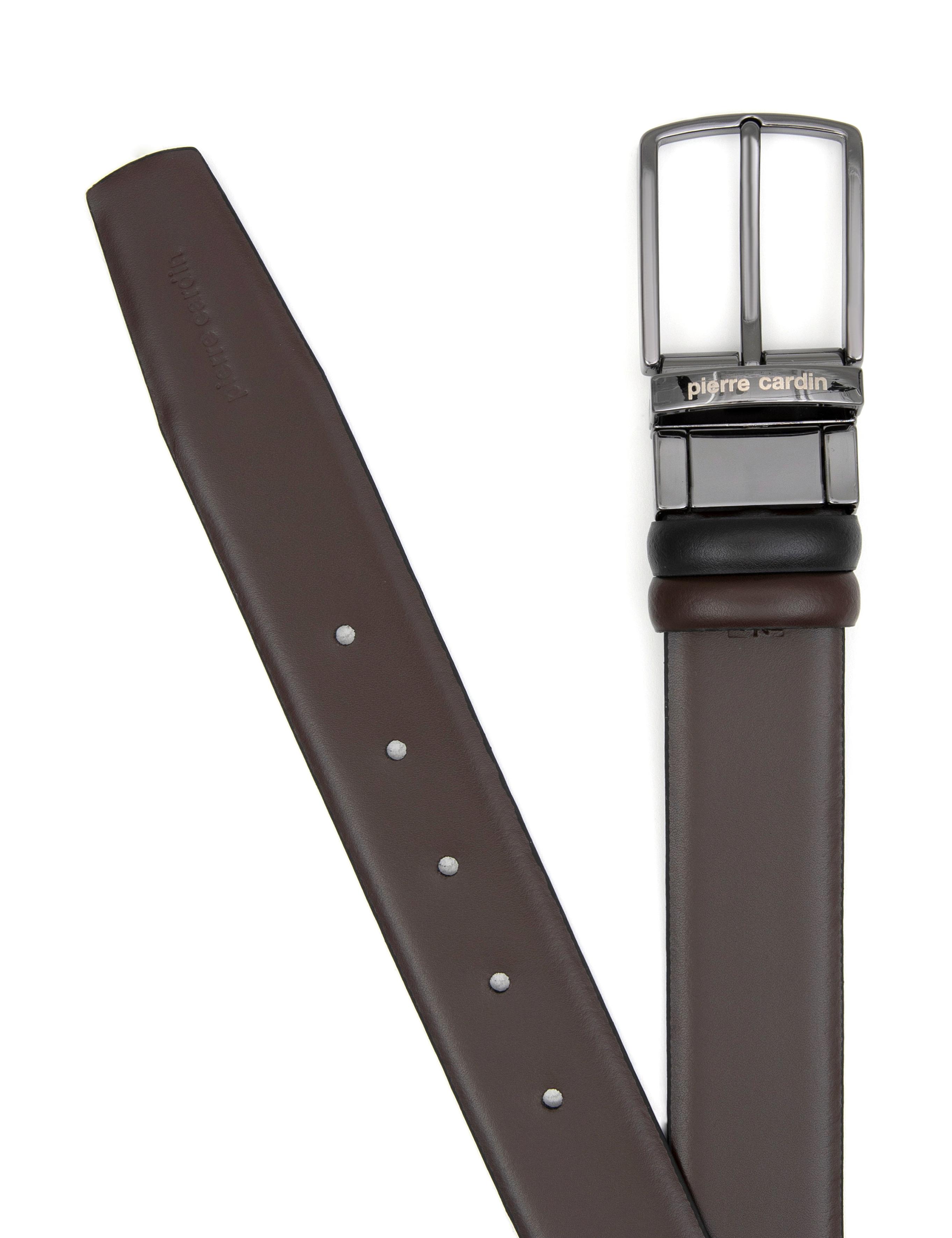 Siyah Çift Taraflı Kemer