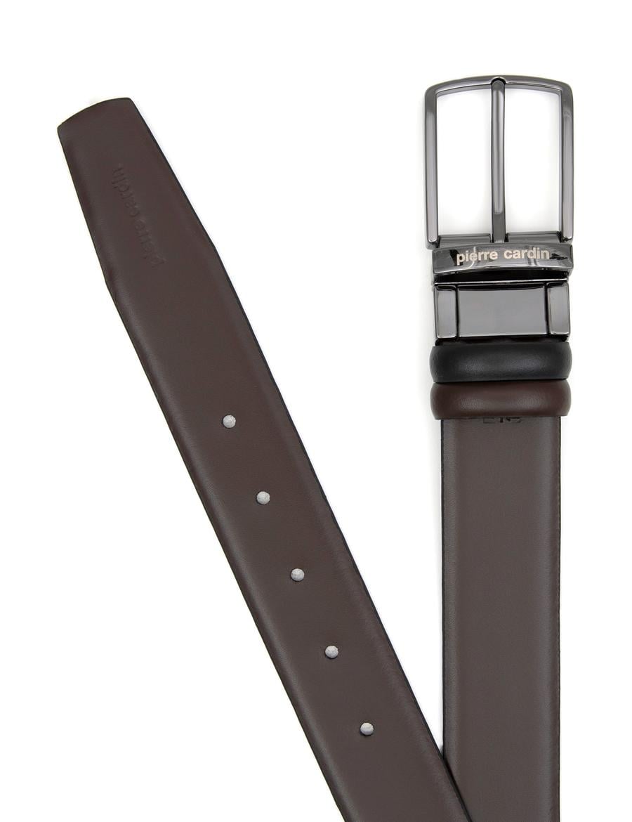 Siyah Çift Taraflı Kemer