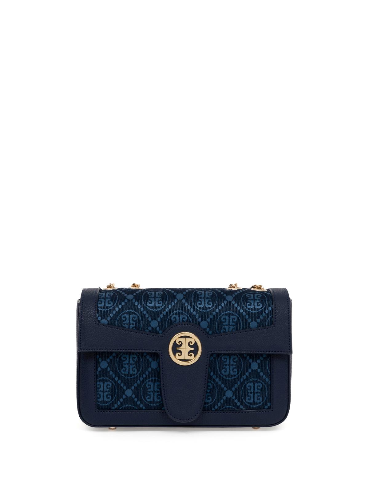 Lacivert Omuz Çantası