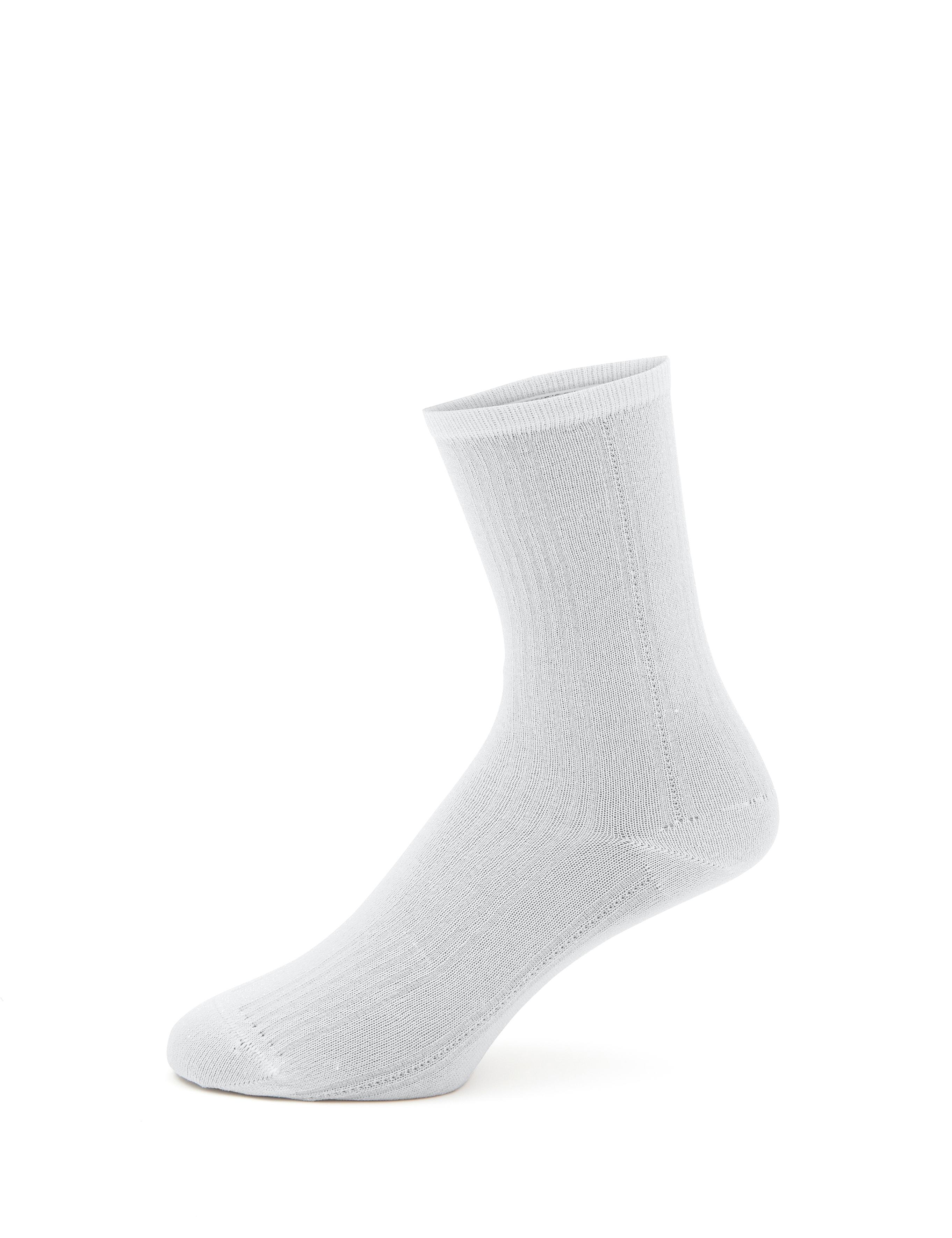 Kadın Beyaz Soket Çorap