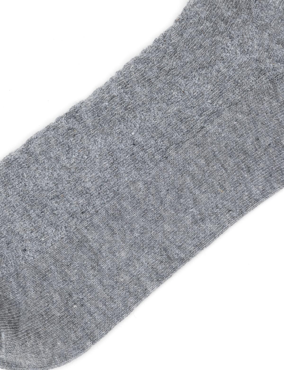 Kadın Gri Patik Çorap - 50287392001