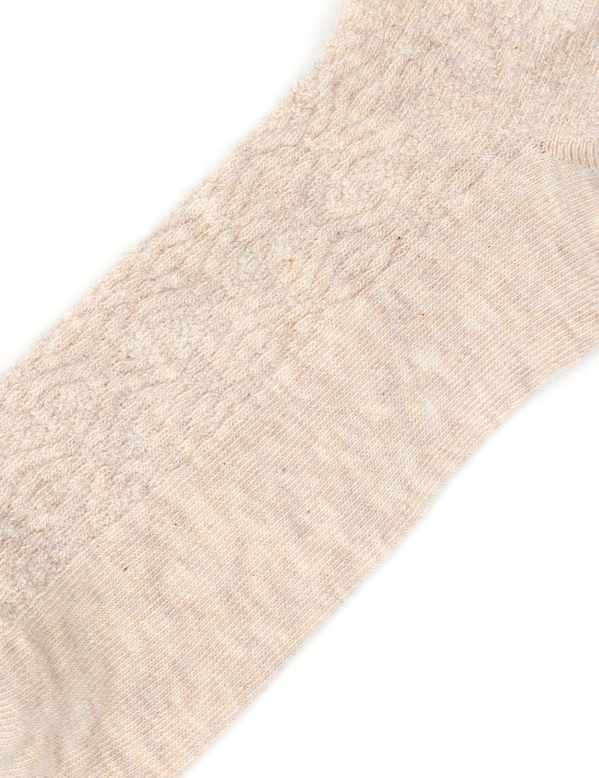 Kadın Kadın Bej Patik Çorap - 50287392002