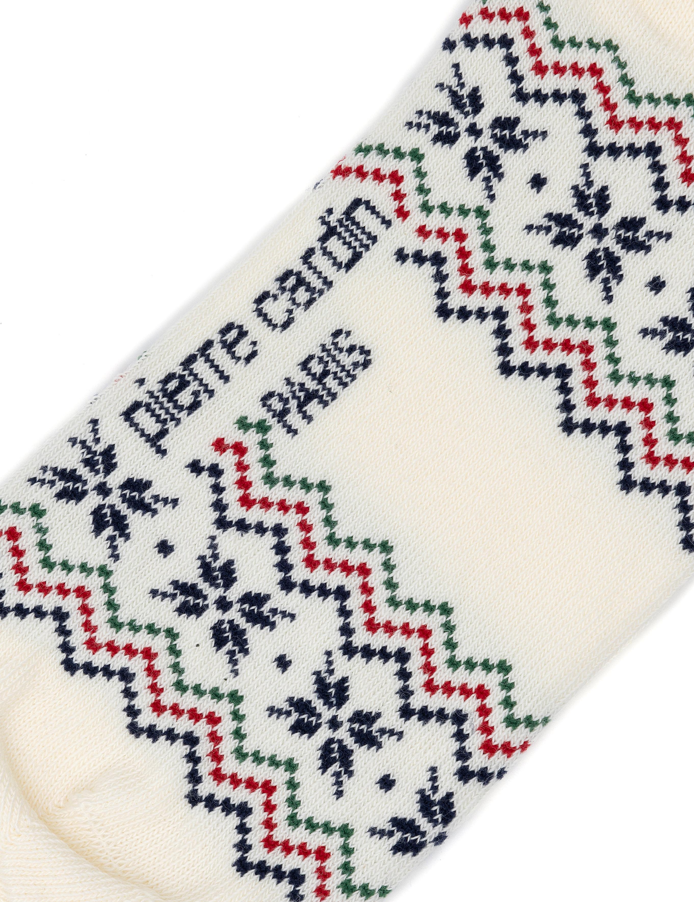 Kadın Kadın Desenli Soket Çorap