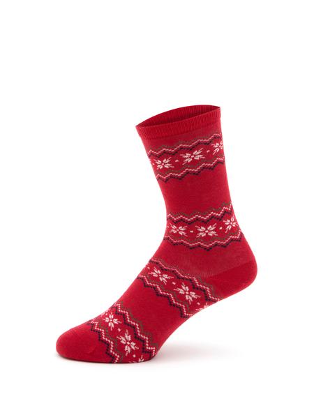 Kadın Desenli Soket Çorap - 50283624004