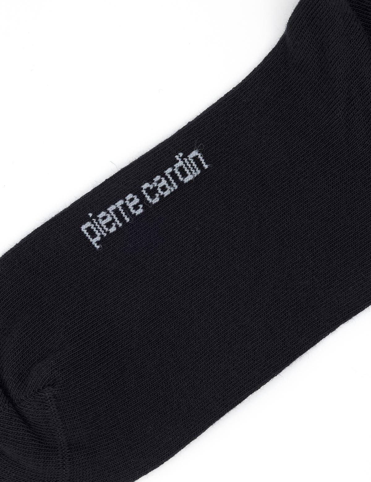 Kadın Siyah Simli Soket Çorap - 50287206006