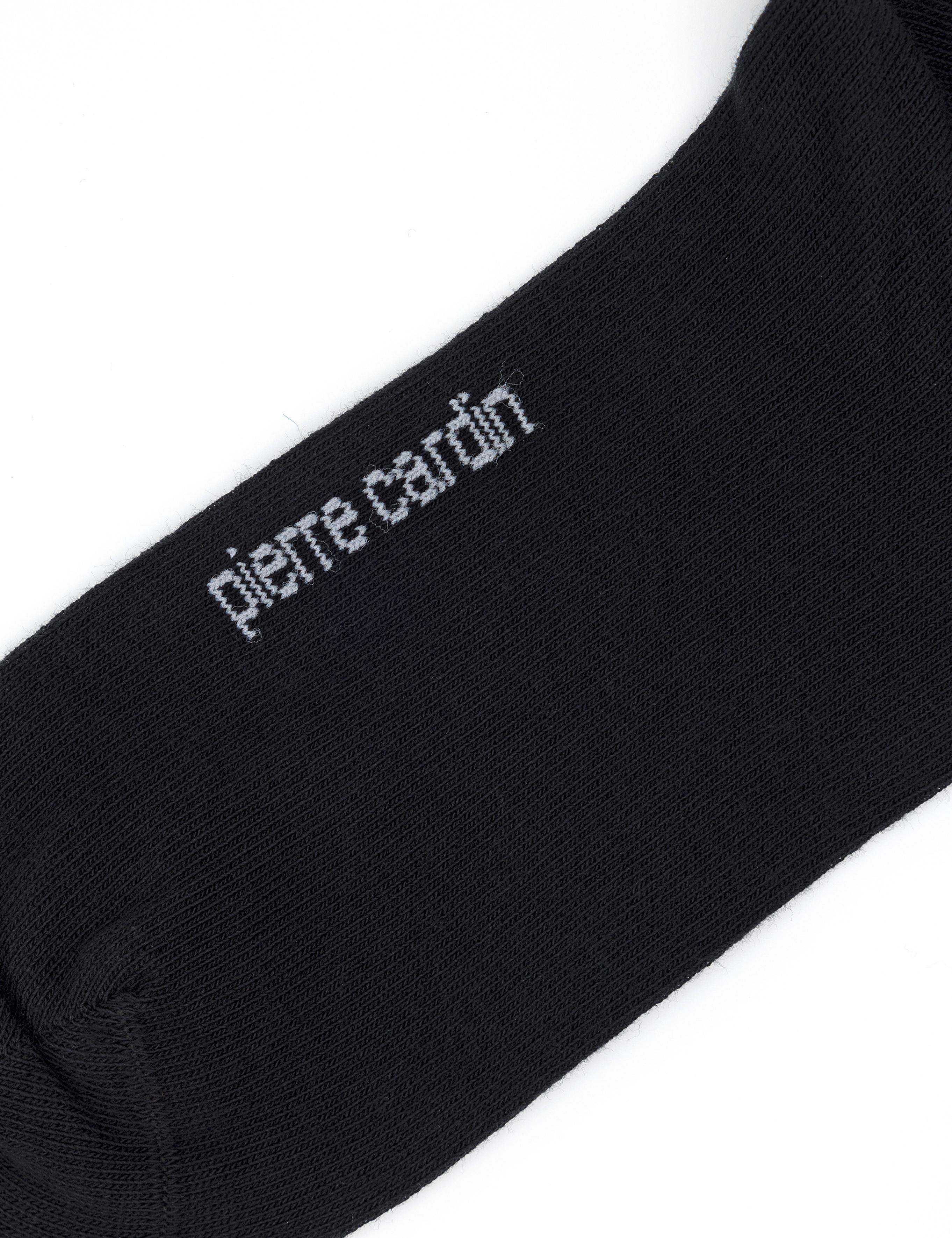 Kadın Siyah Simli Soket Çorap