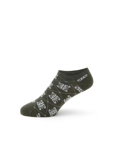 Kadın Kadın Desenli Patik Çorap - 50287237012