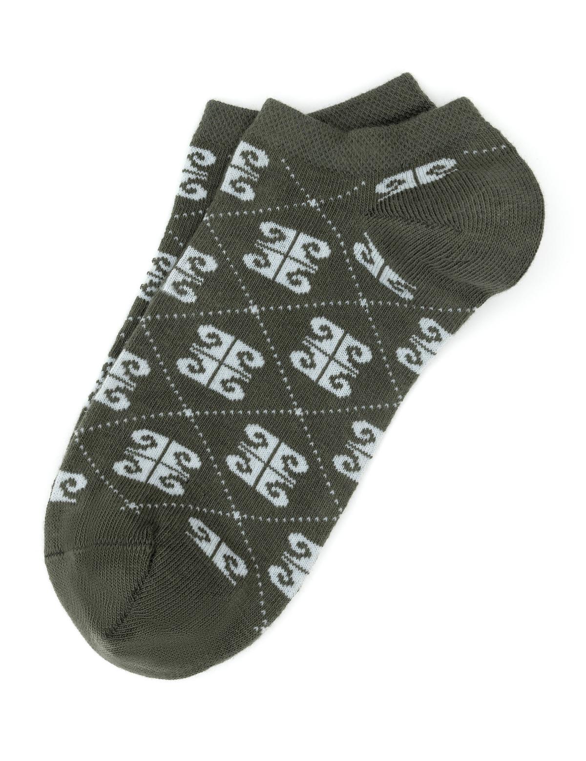 Kadın Kadın Desenli Patik Çorap - 50287237012