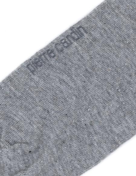 Kadın Gri Simli Soket Çorap - 50287206005