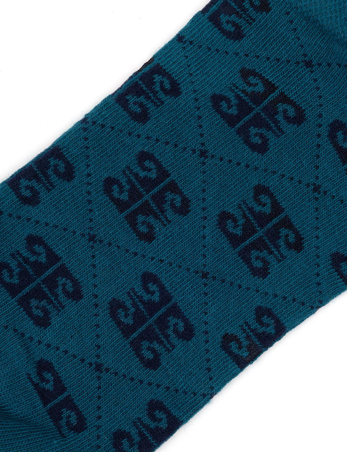 Kadın Desenli Patik Çorap - 50287237010